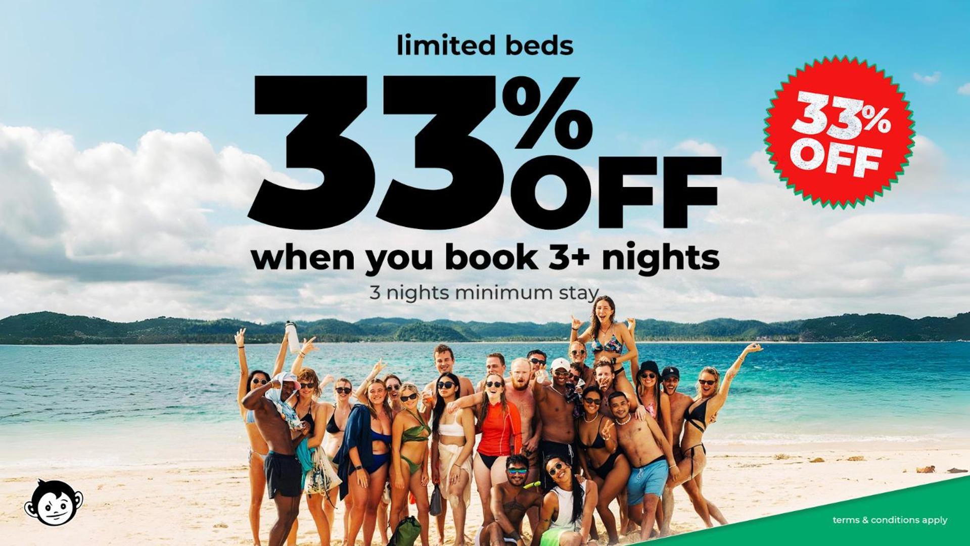Mad Monkey Hostel Nacpan Beach (Adults Only) El Nido Exterior foto